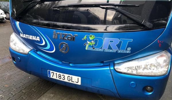 Autocares Matiena, transporte clubs deportivos: durango rugby taldea